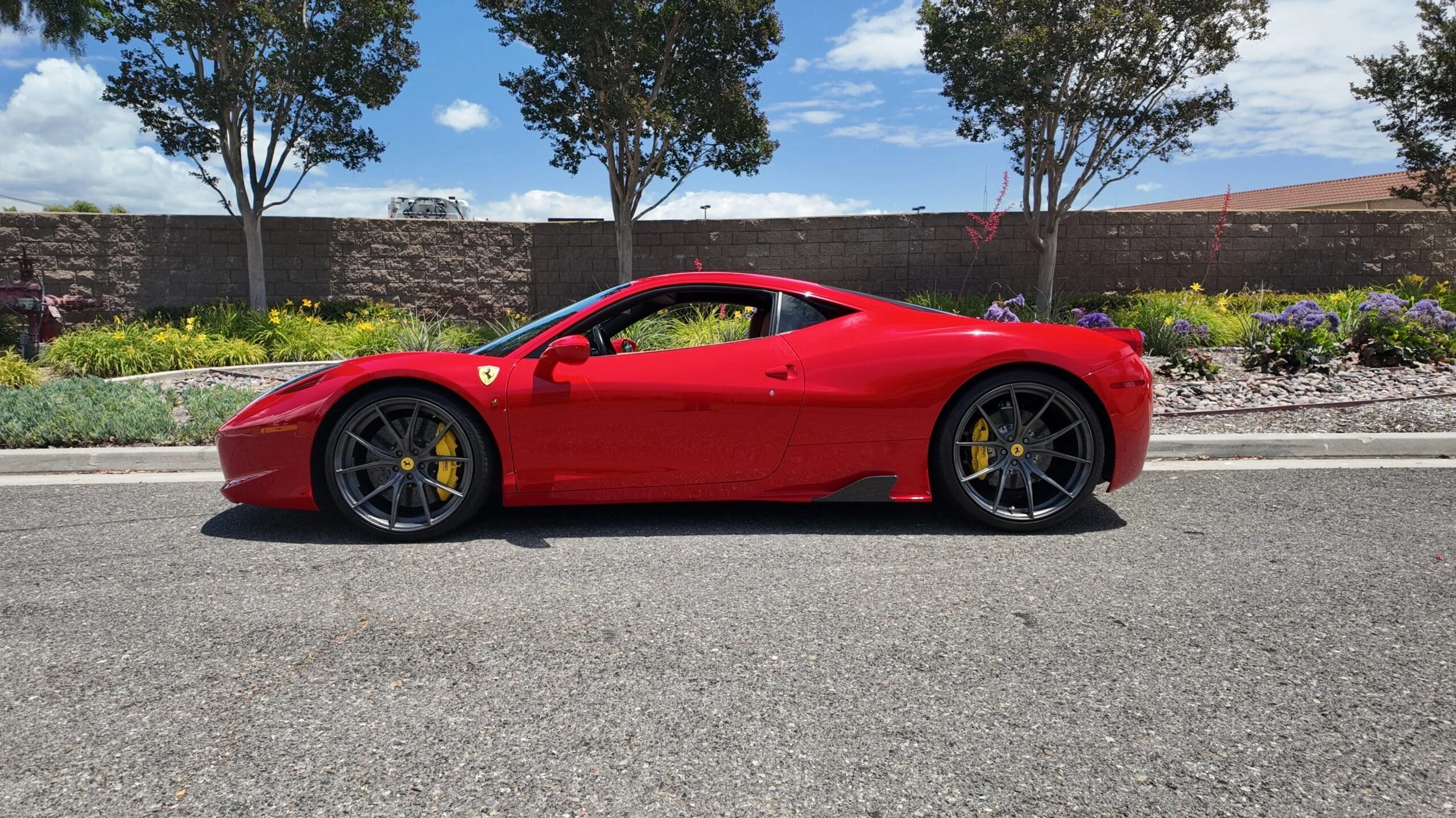 Ferrari 458 Italia for a Miami date-night exotic car rental