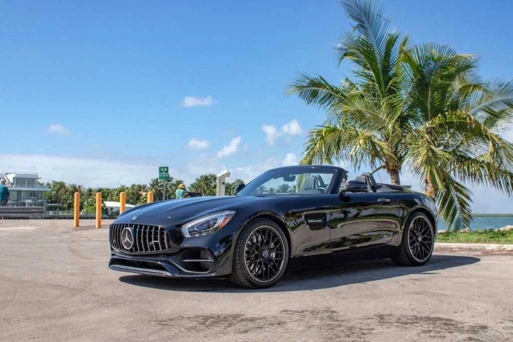 Mercedes-AMG GT Roadster available for a Miami rental inquiry