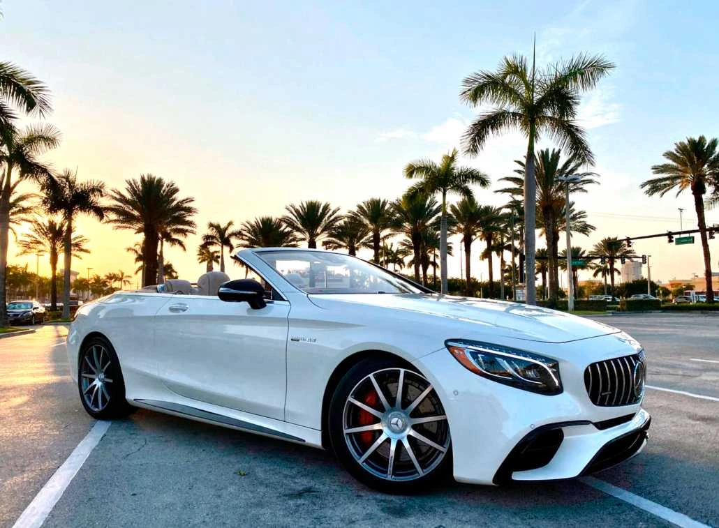 Mercedes-AMG S 63 Cabriolet exterior view