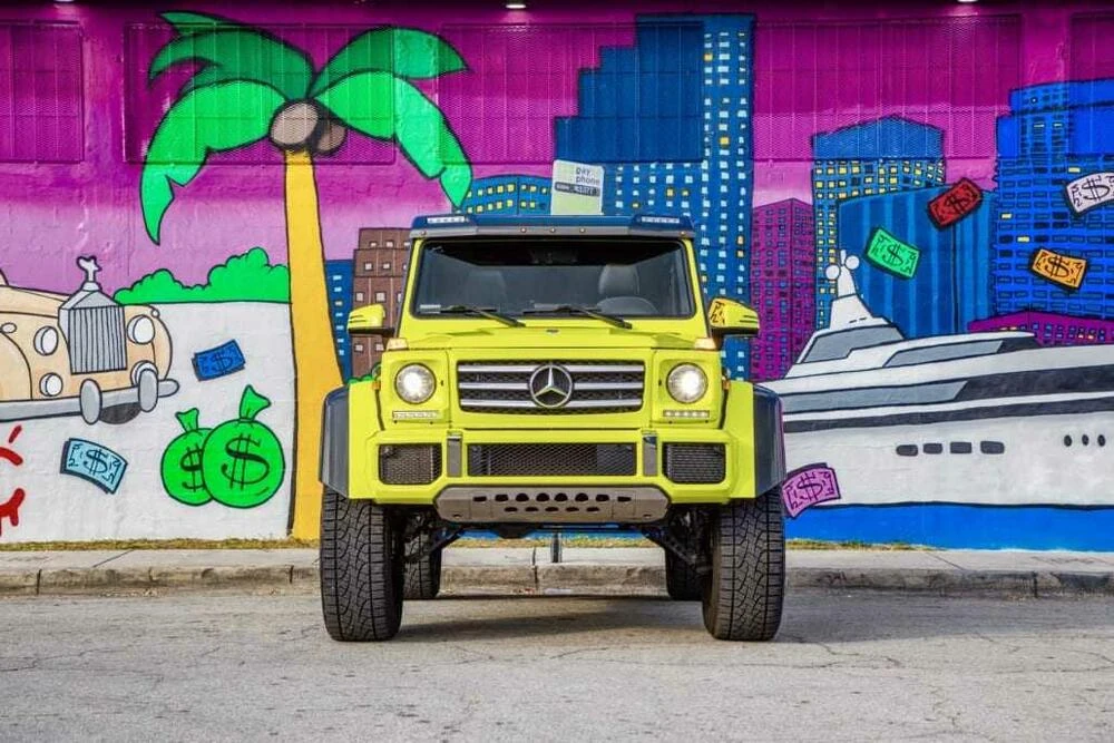 Mercedes-Benz G 4×4² exterior view