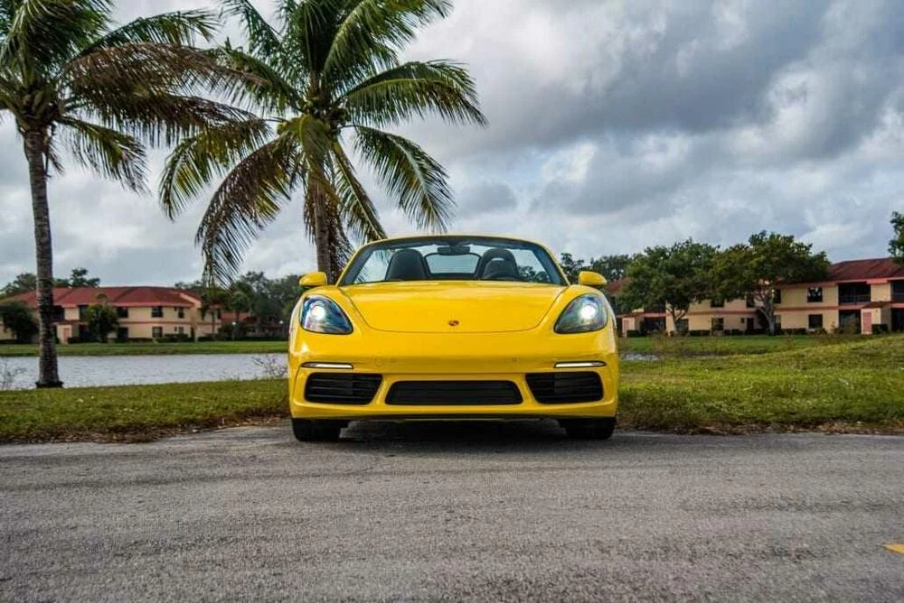 Porsche Boxster exterior view